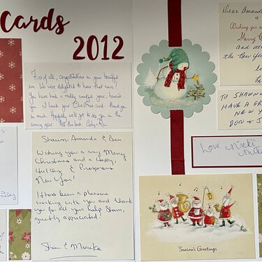 Christmas Cards 2012