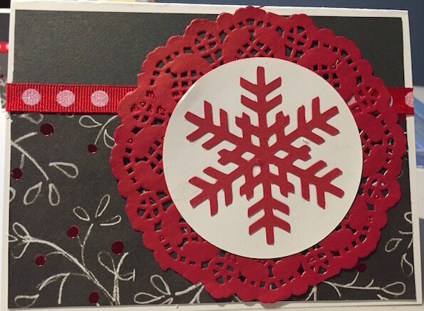 Snowflake card