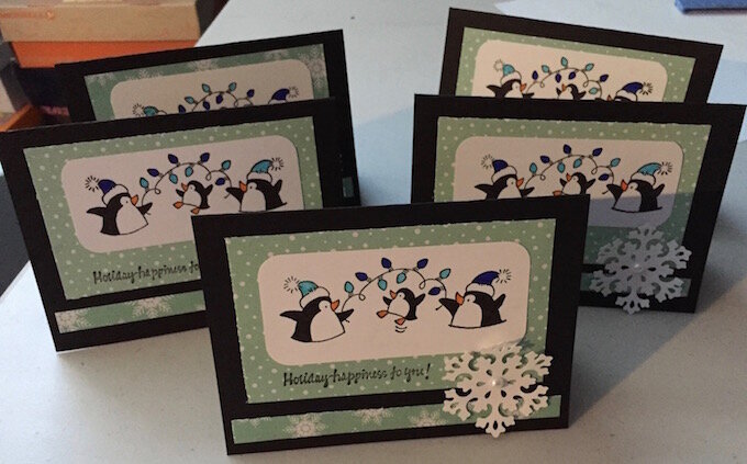 Penguin Christmas Cards