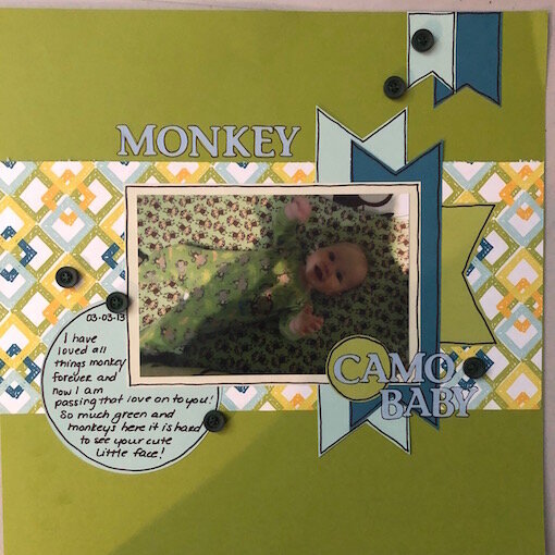 Monkey Camo Baby