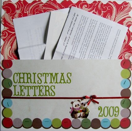 Christmas Letters 2009