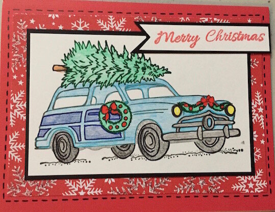 Merry Christmas - car