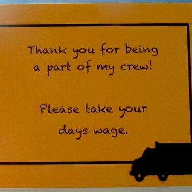 Wages Sign