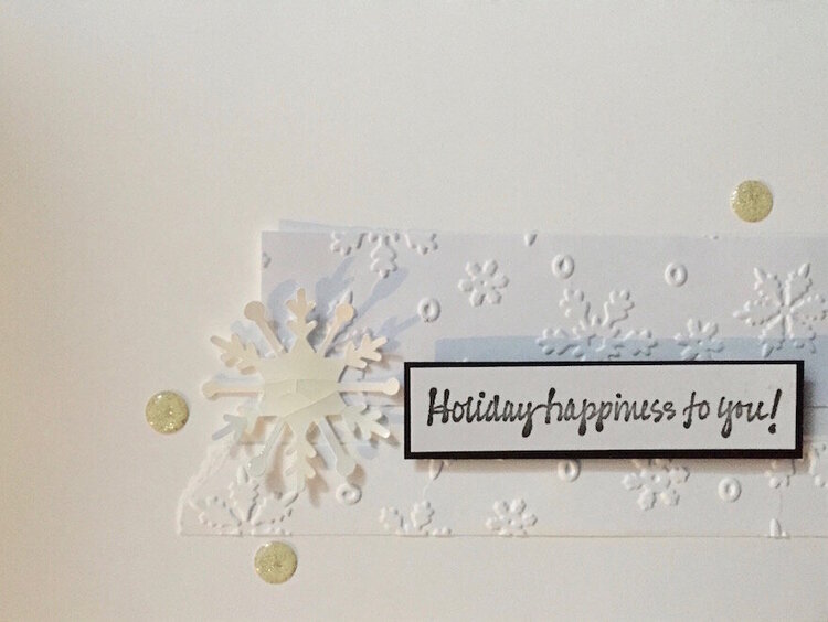 Holiday Happiness - snowflake