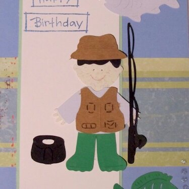 Fisherman happy birthday