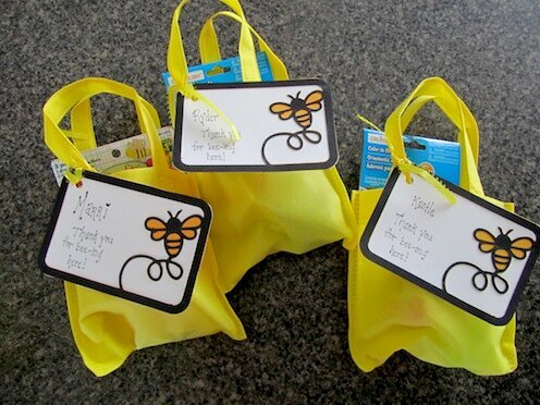 Bee Party Favor Bags