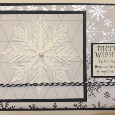 Snowflake Merry Wishes