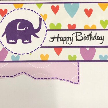 Happy Birthday - Elephant