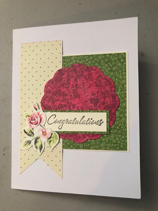Card Sketch 3/3/3 - Congratulations