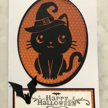 Happy Halloween - cat