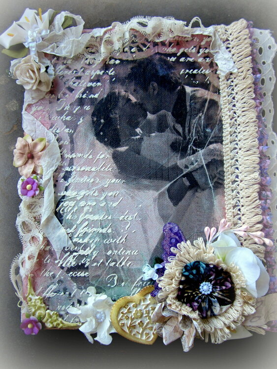 Vintage Canvas Layout