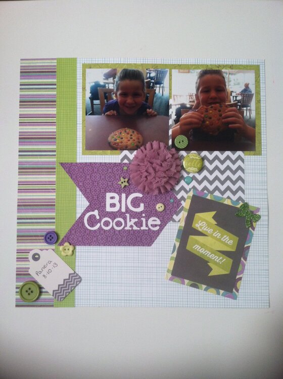 Big Cookie - 12 x 12 Layout