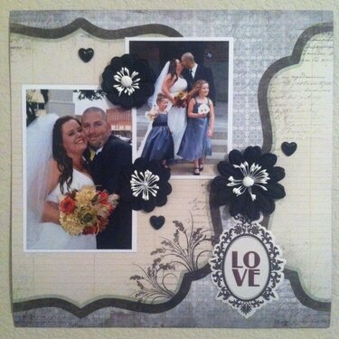 Our Wedding 12x12 Layout