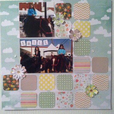 Horse Ride 12 x 12 Layout