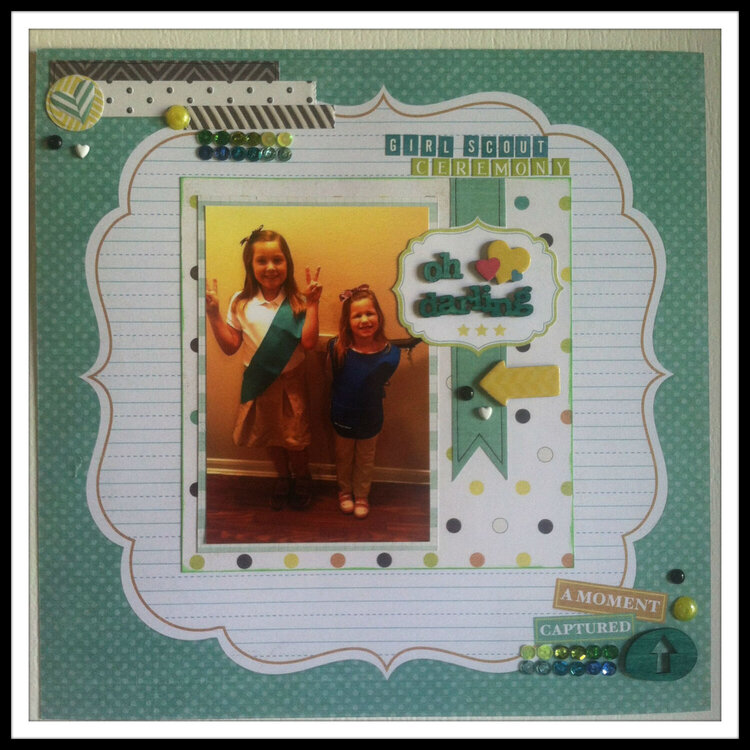 Girl Scout Ceremony 12 x 12 Layout
