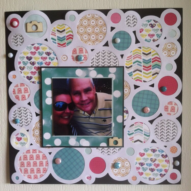 Me and Daddy 12 x 12 Layout