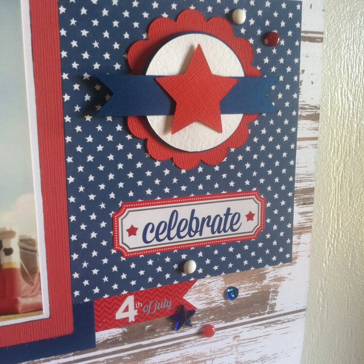 Fourth of July 12 x 12 Layout
