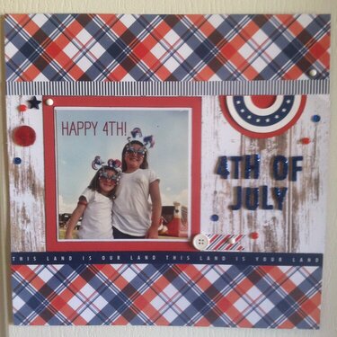 4th of July 12 x 12 Layout