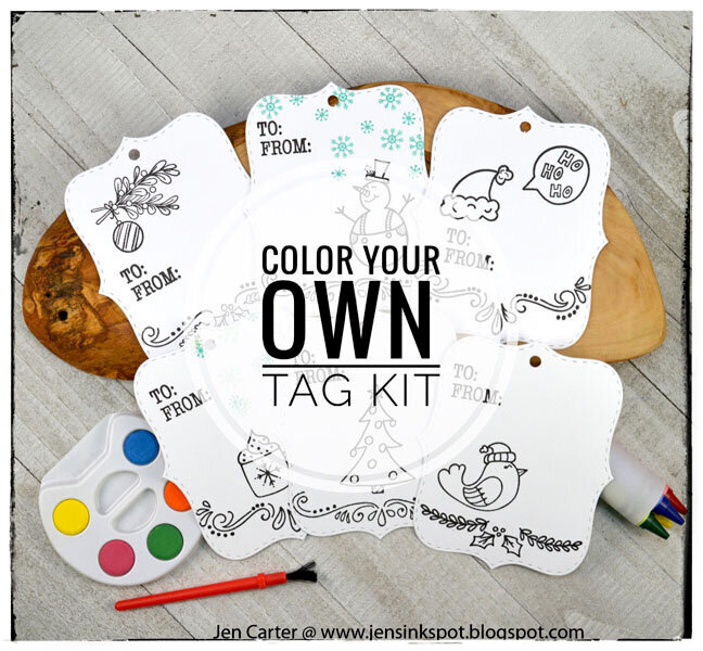 Color Your Own Tag Kit