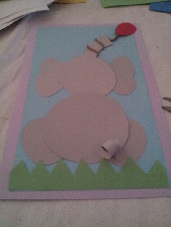 Elephant card