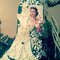 Bride and her wedding dress Image Challenge