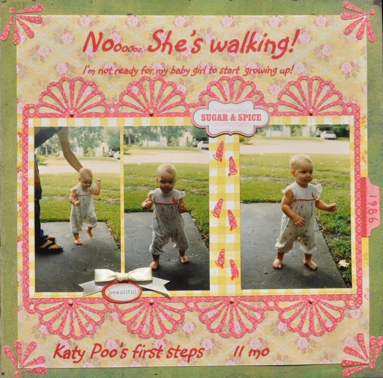 Nooooo, She&#039;s Walking!
