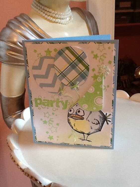 Birthday card using Bird Crazy collection