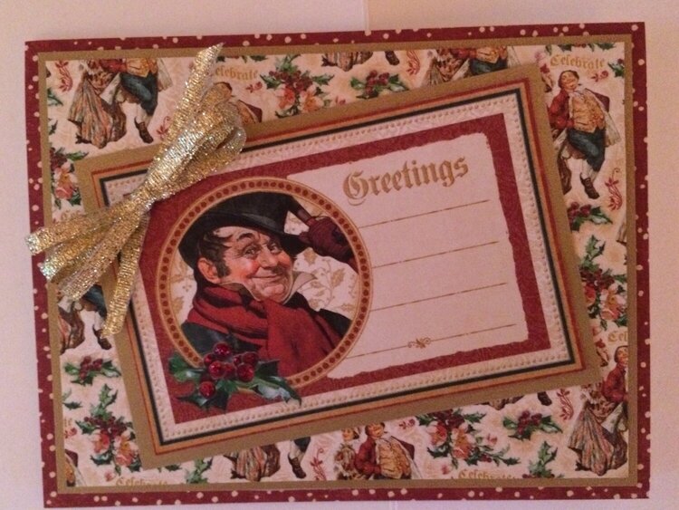 A Christmas Carol card