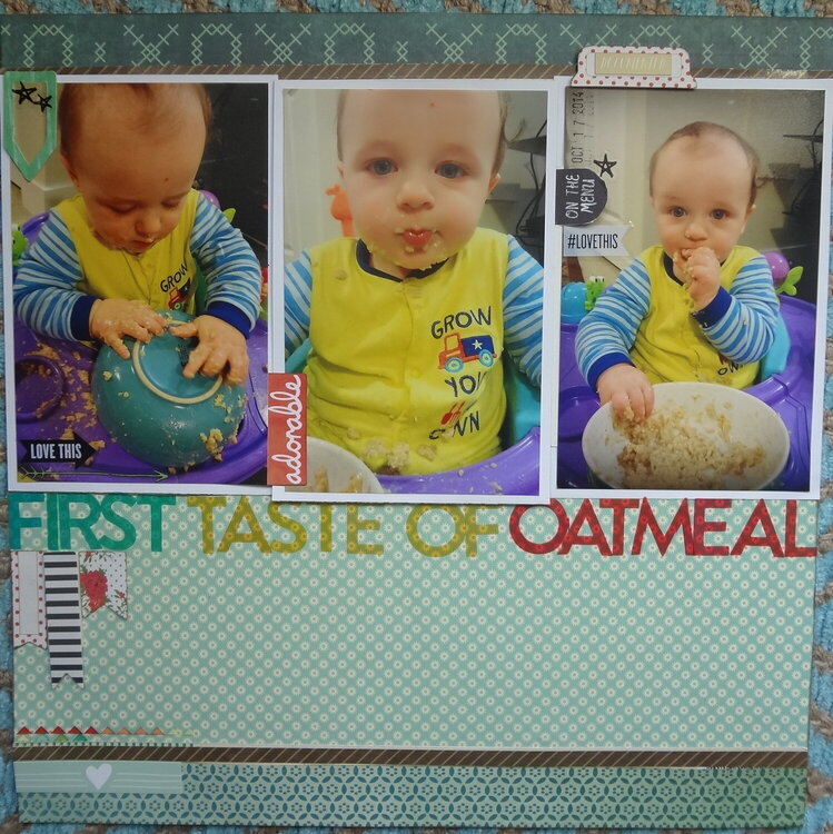First Taste of Oatmeal