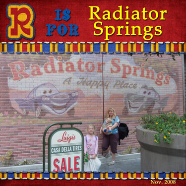 R is for Radiator Springs