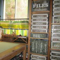 previous pic of scrapbook room with paper curtains