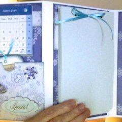 Notepad / Calendar holder