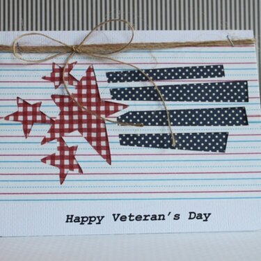 Happy Veteran&#039;s Day Card