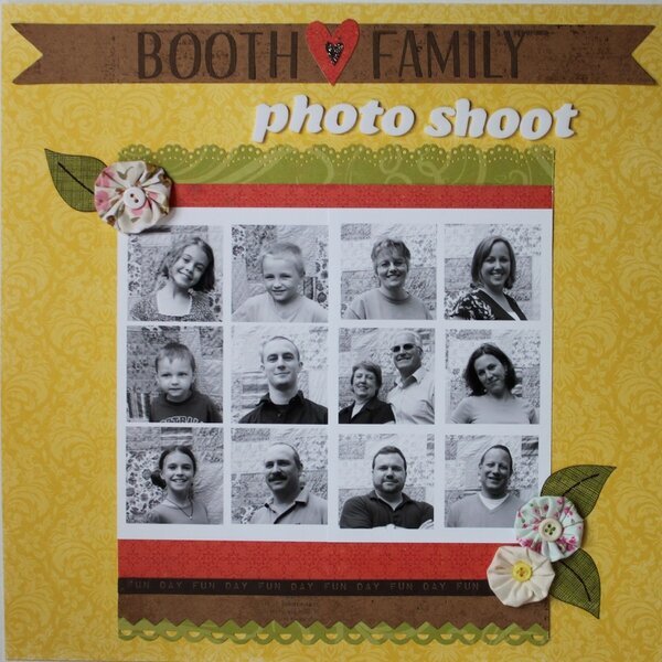 Booth family photo shoot