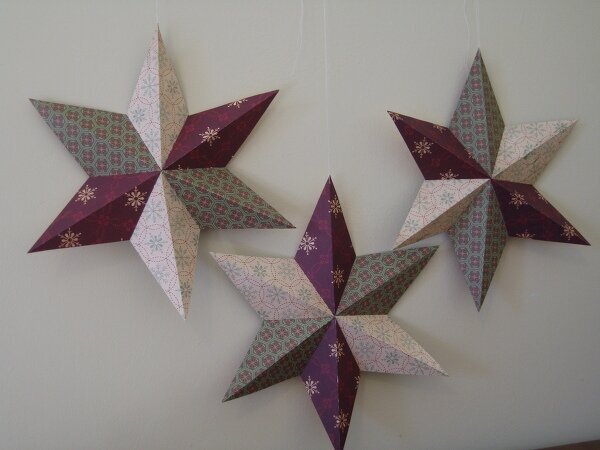 Paper Stars (3-Dimensional)