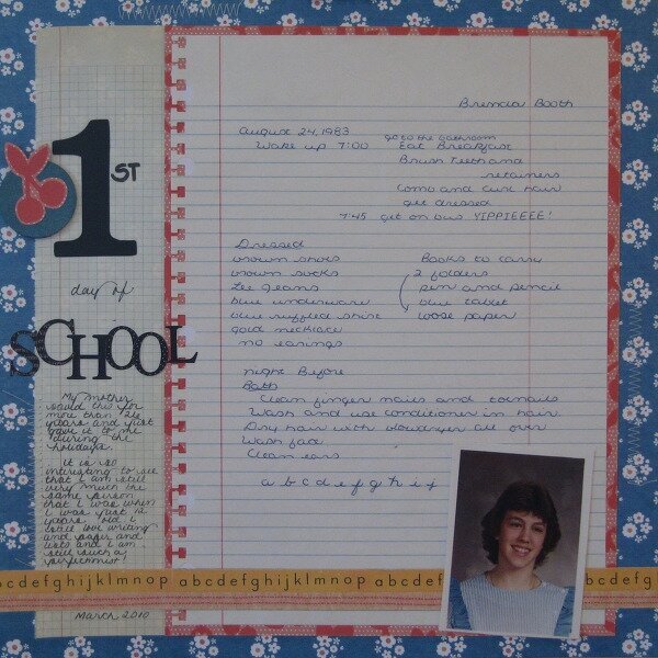 1st Day of School (1983)