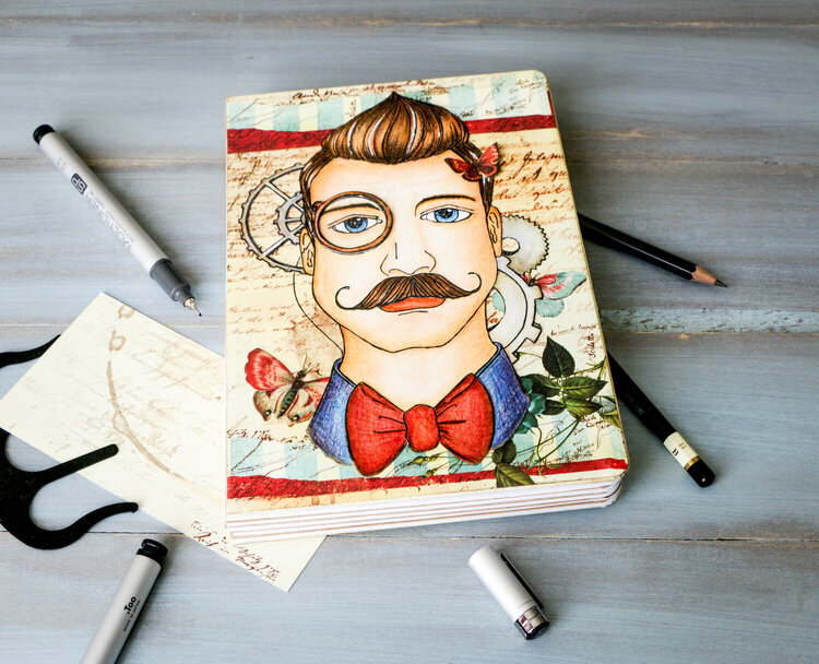 Journal Prima Bloom Collection Quentin