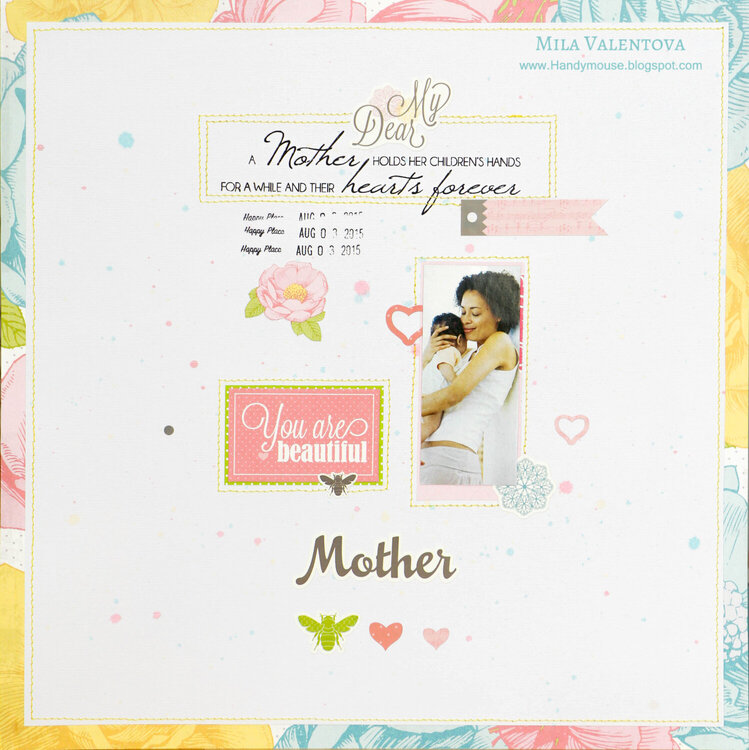 Scraplifting LO Sasha Farina &quot;Mother&quot;.