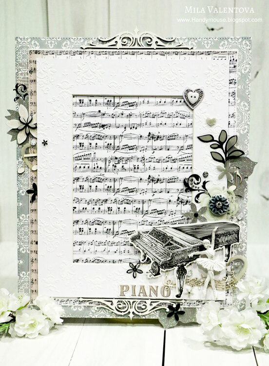 Photo frame &quot;Melody of life&quot;.