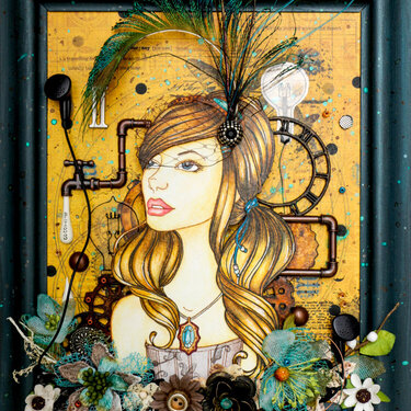 Steampunk prima bloom girl &quot;Emily&quot;.