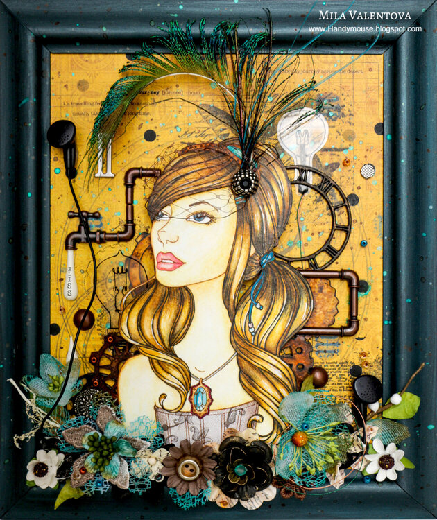 Steampunk prima bloom girl &quot;Emily&quot;.