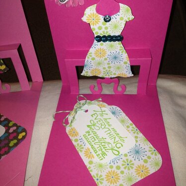 Dress card for someone special
