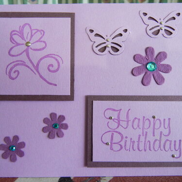 B-day card for friend