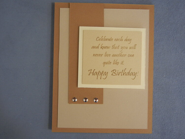 Card for special him