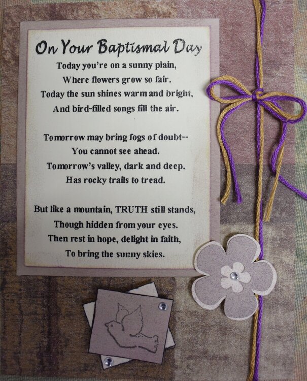Baptismal Day