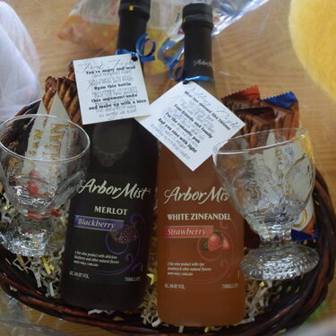 Bridal Wine Basket