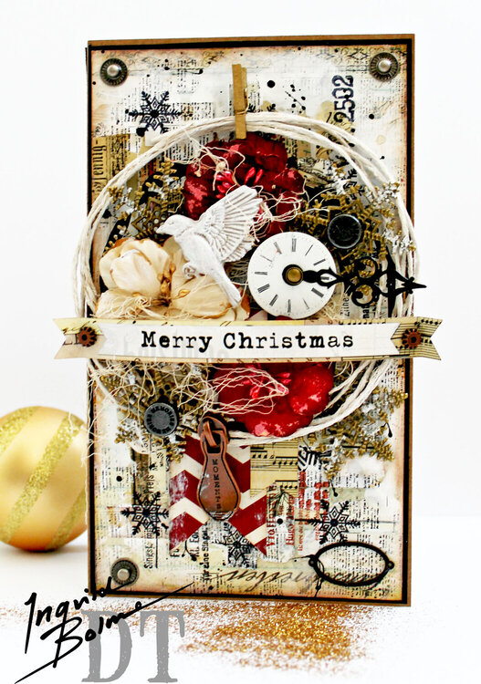 Christmas Card by Georgia Heald for Ingvild Bolme