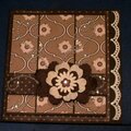 All occasion Brown & Cream Panel Card