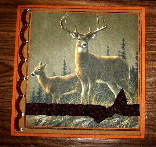 Birthday Card for Deer Hunter