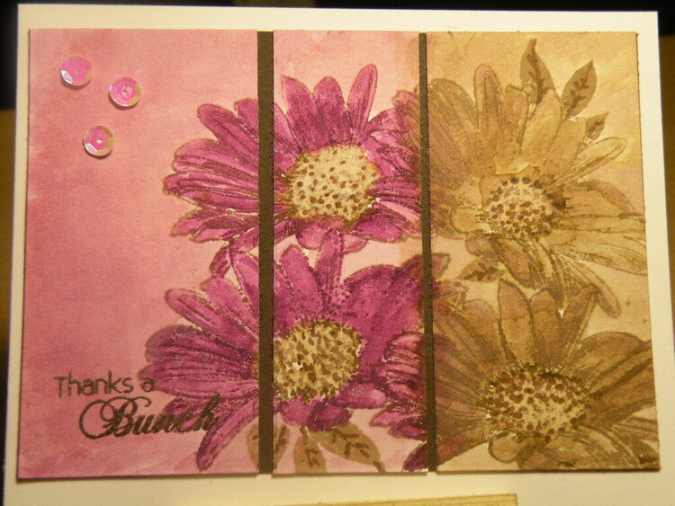 Faded Blooms color to muted natural in panels; Inspired by Deepti Malik